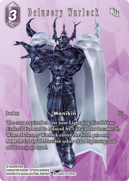 Delusory Warlock - Full Art