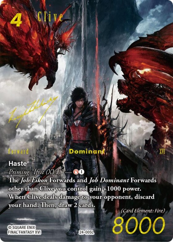 Clive - Full Art Signature