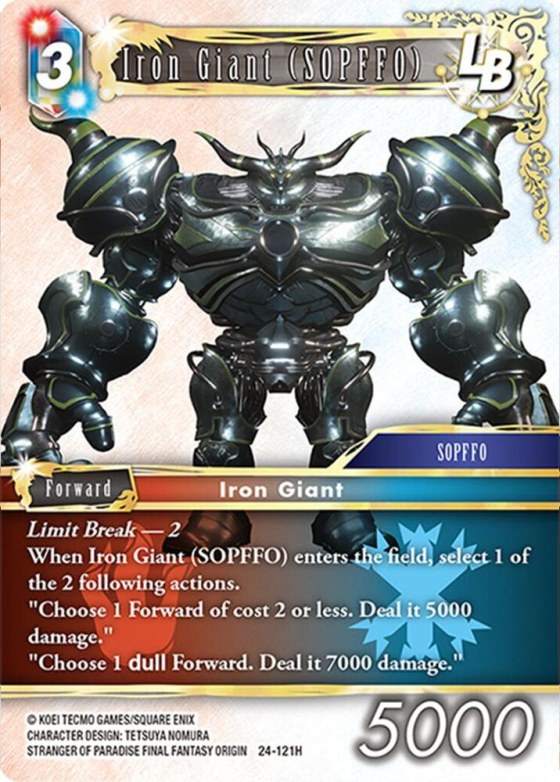Iron Giant (SOPFFO) LB - Foil