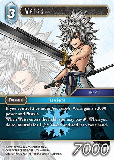 Weiss - Foil
