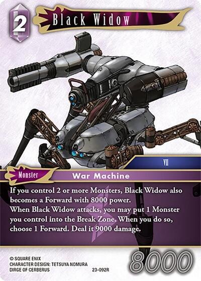 Black Widow - Foil