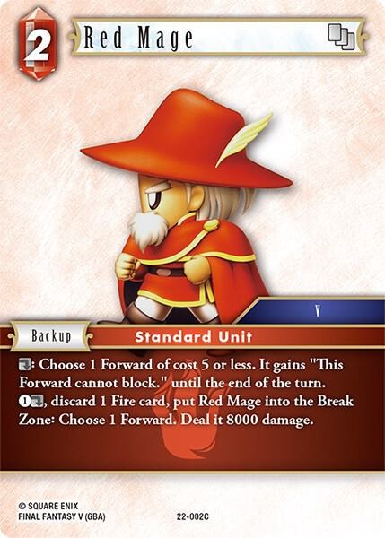 Red Mage - Foil