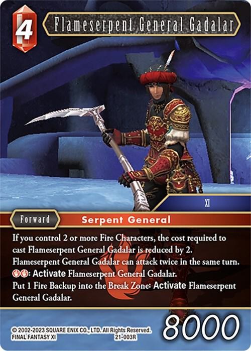Flameserpent General Gadalar - Foil