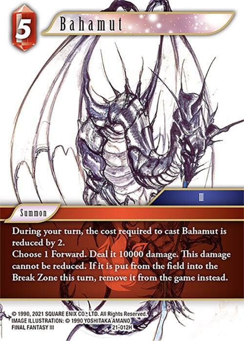 Bahamut - Foil