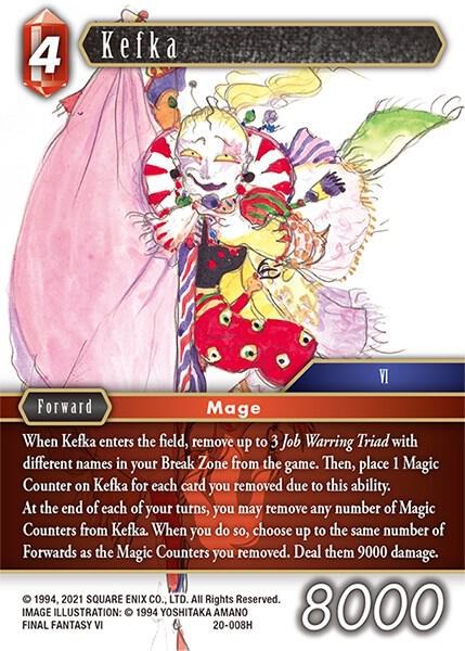 Kefka - Foil