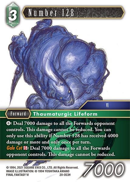 Number 128 - Foil