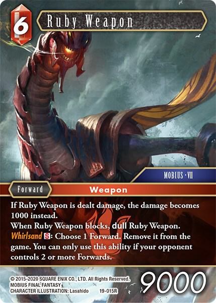 Ruby Weapon - Foil