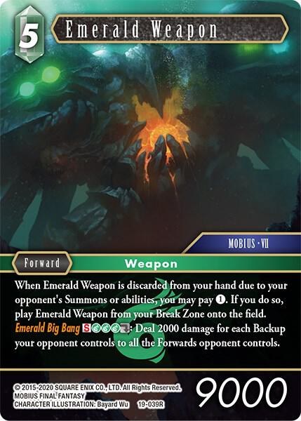 Emerald Weapon - Foil