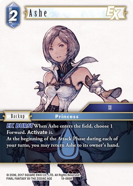 Ashe EX - Foil