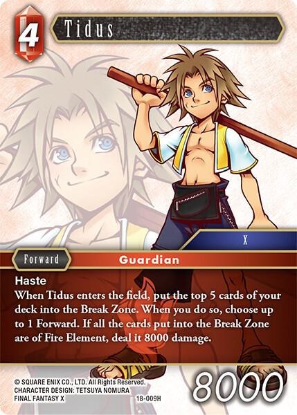 Tidus - Foil