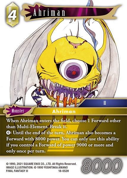 Ahriman - Foil