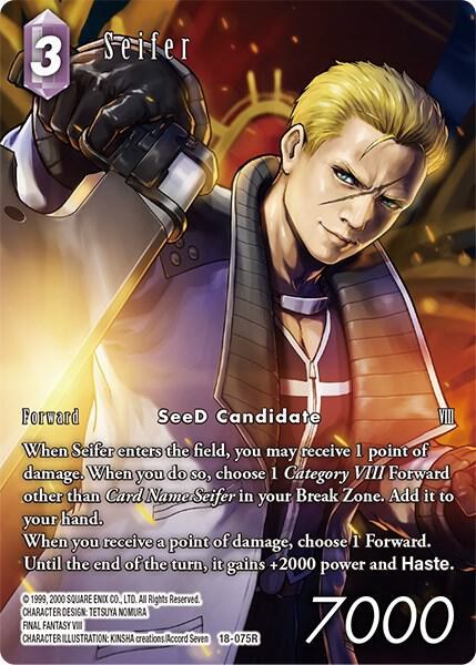 Seifer - Full Art