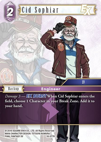 Cid Sophiar EX - Foil