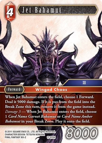 Jet Bahamut - Foil