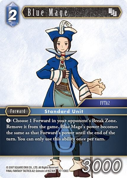 Blue Mage - Foil