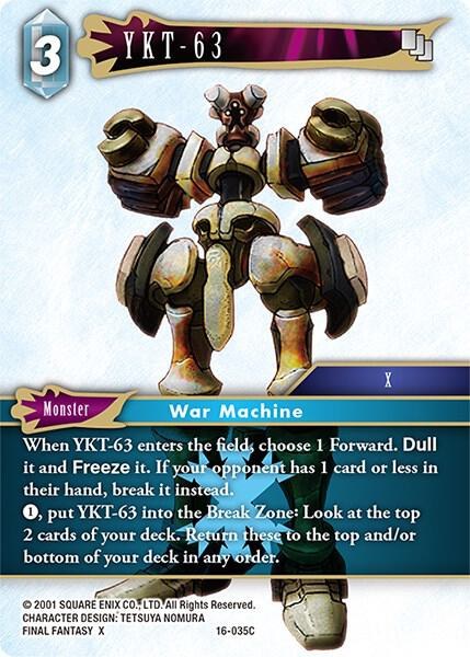 YKT-63 - Foil