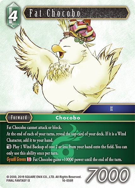 Fat Chocobo - Foil