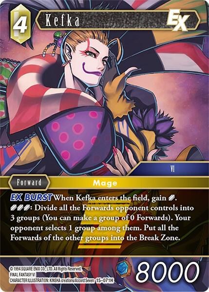Kefka EX - Foil