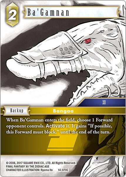 Ba'Gamnan - Foil