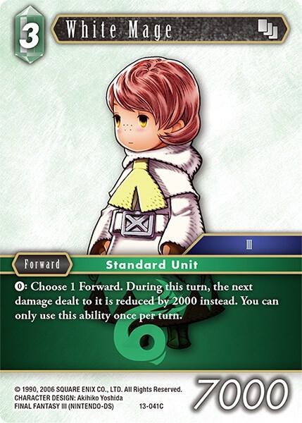 White Mage - Foil