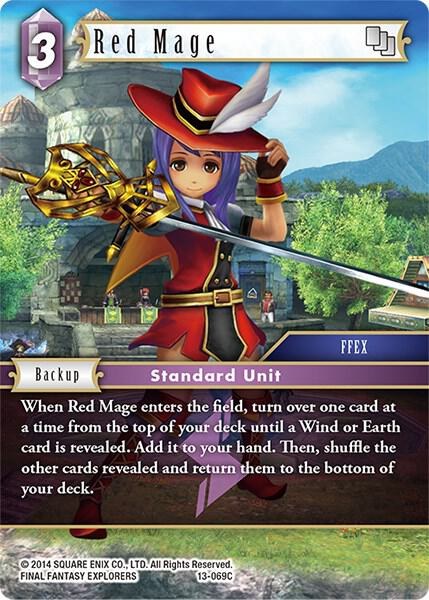 Red Mage - Foil