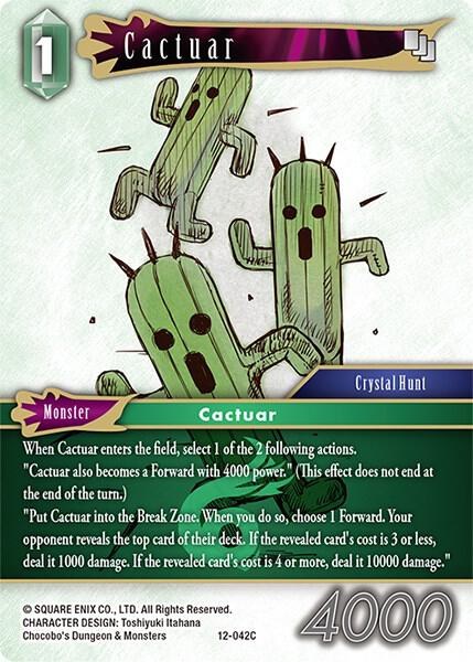 Cactuar - Foil