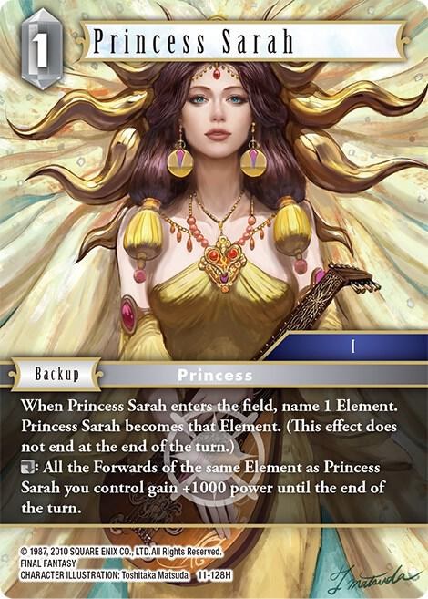 Princess Sarah - Foil