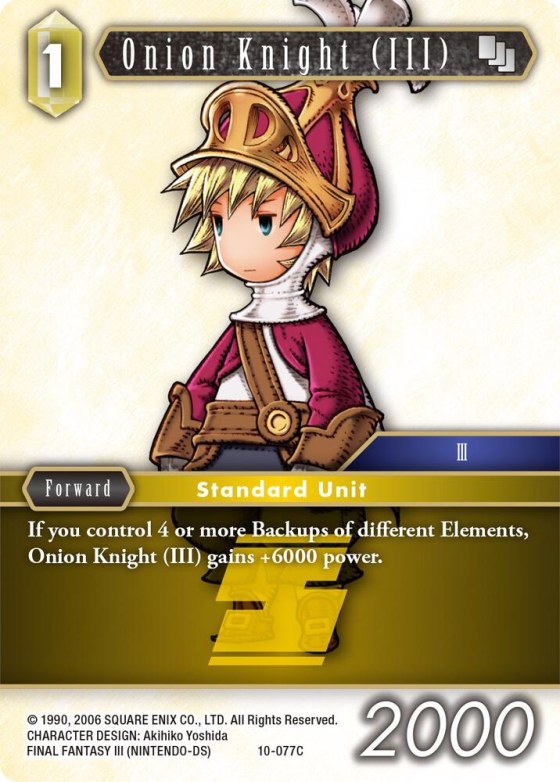 Onion Knight - Foil