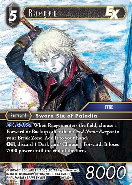 Raegen EX - Foil
