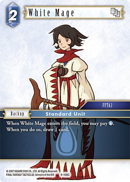 White Mage - Foil