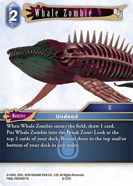 Whale Zombie - Foil