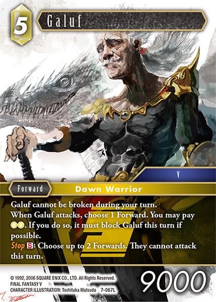 Galuf - Foil