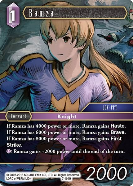 Ramza - Foil