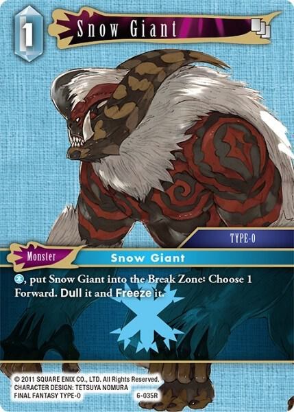 Snow Giant - Foil