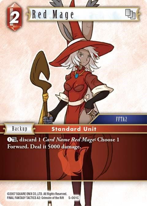 Red Mage - Foil