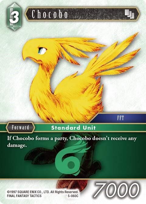 Chocobo - Foil