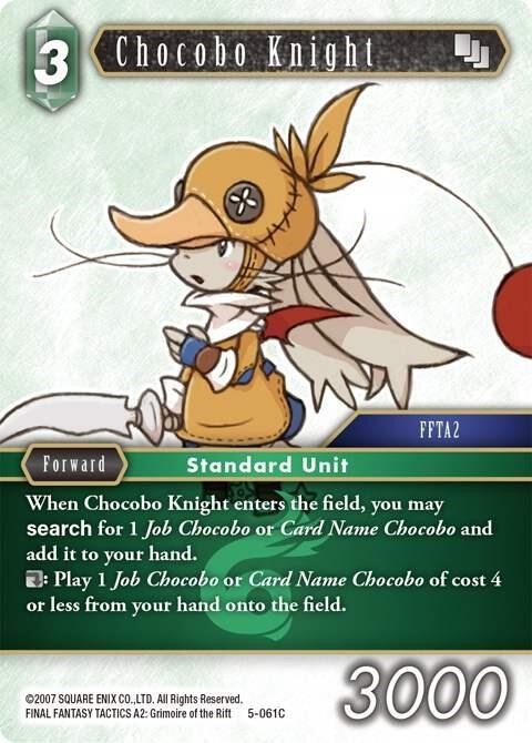 Chocobo Knight