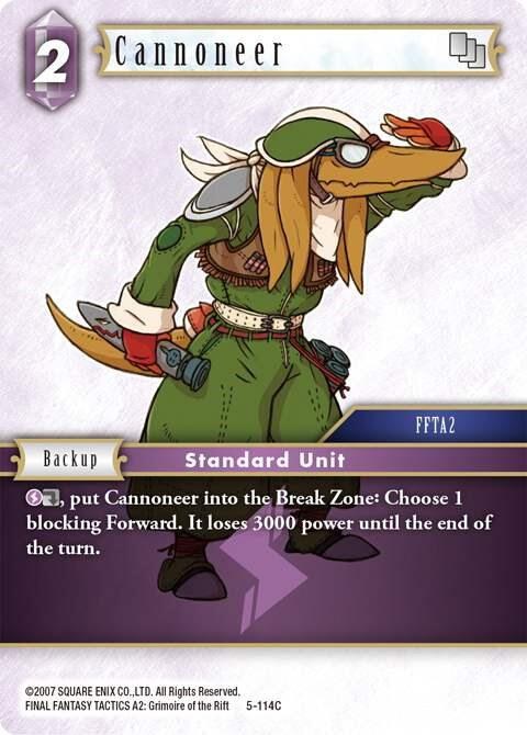 Cannoneer - Foil