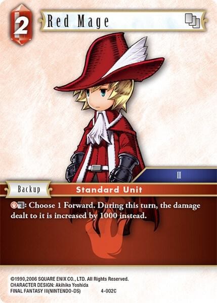 Red Mage - Foil