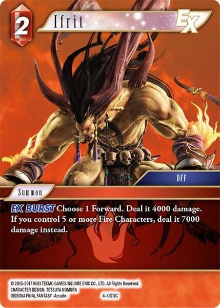 Ifrit EX - Foil