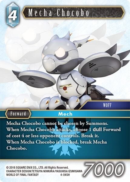 Mecha Chocobo - Foil