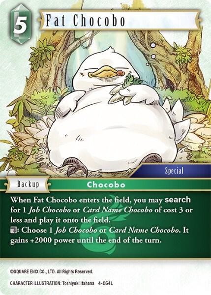 Fat Chocobo - Foil