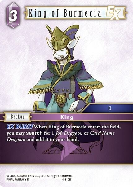 King of Burmecia EX - Foil