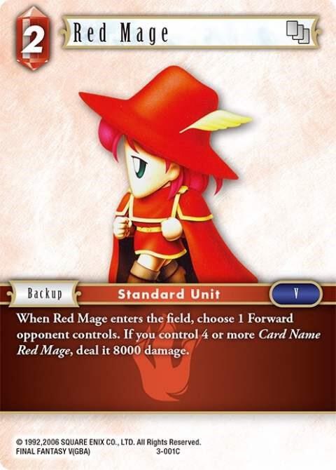 Red Mage - Foil