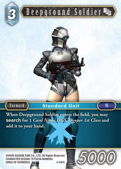 Deepground Soldier - Foil
