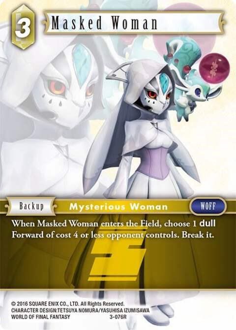 Masked Woman - Foil