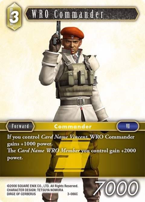 WRO Commander - Foil