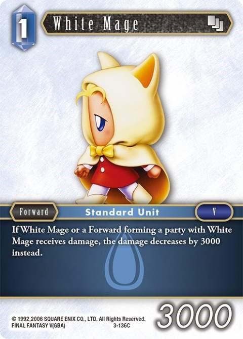 White Mage - Foil