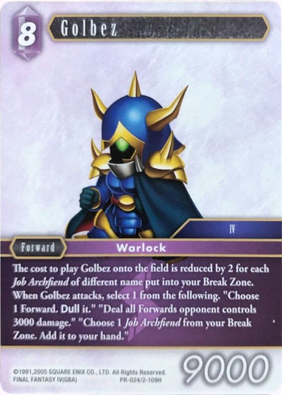 Golbez - Foil