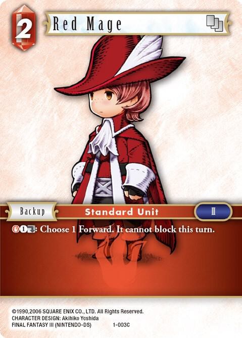 Red Mage - Foil